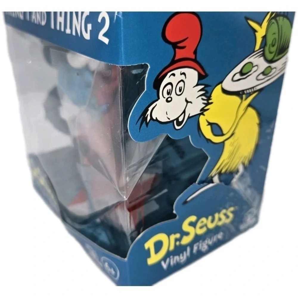 Dr. Seuss Thing 1 & Thing 2 Vinyl Figure Collectible Toy 4.5